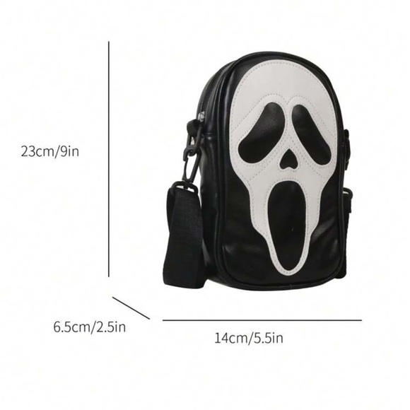 Ghost Face Crossbody Bag - Picture 6 of 6